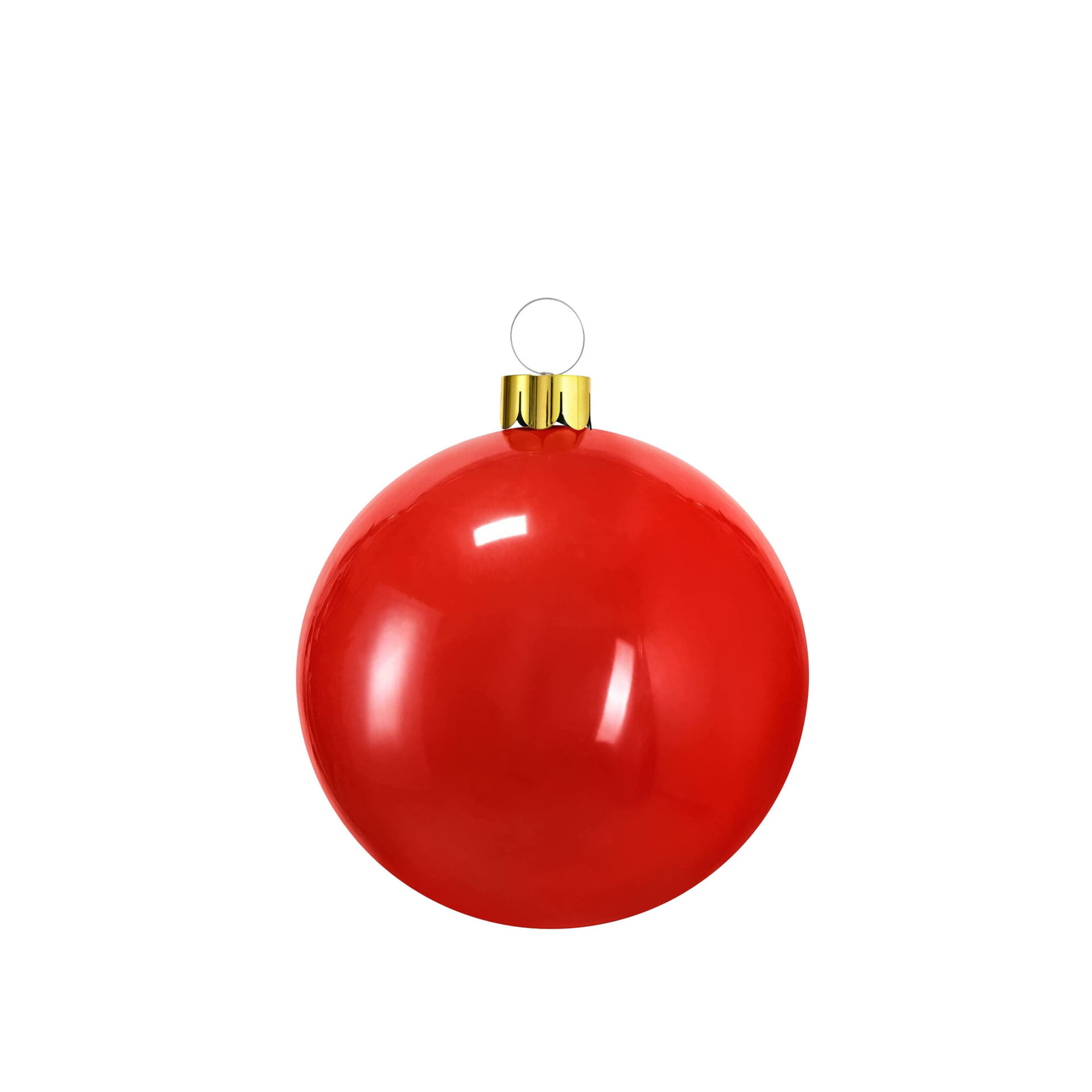 Bola Natal Insuflavel Vermelho 45cm