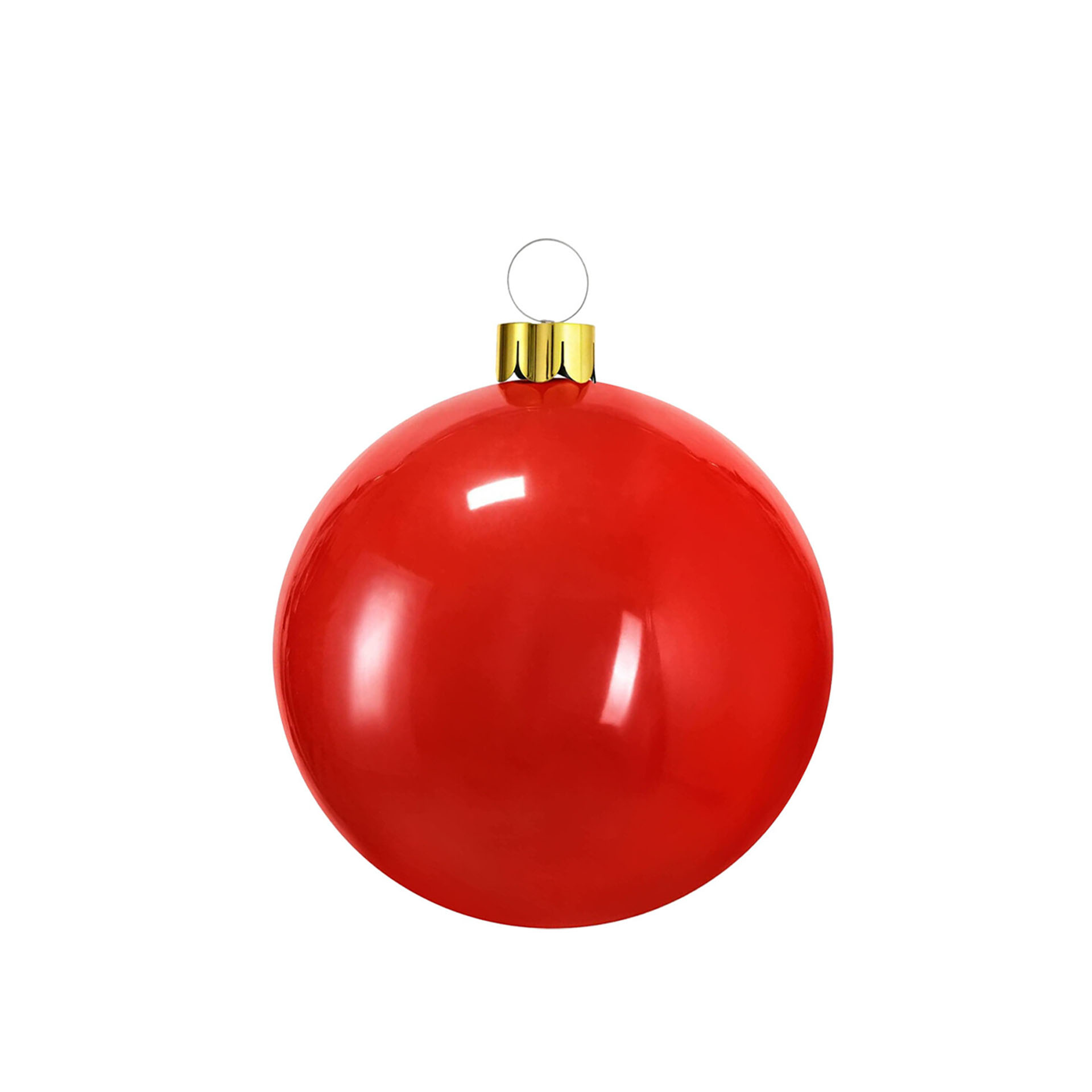 Bola Natal Insuflavel Vermelho 65cm