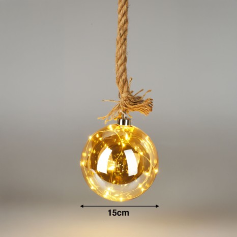 Bola Decorativa 15 Led 15cm - Image product