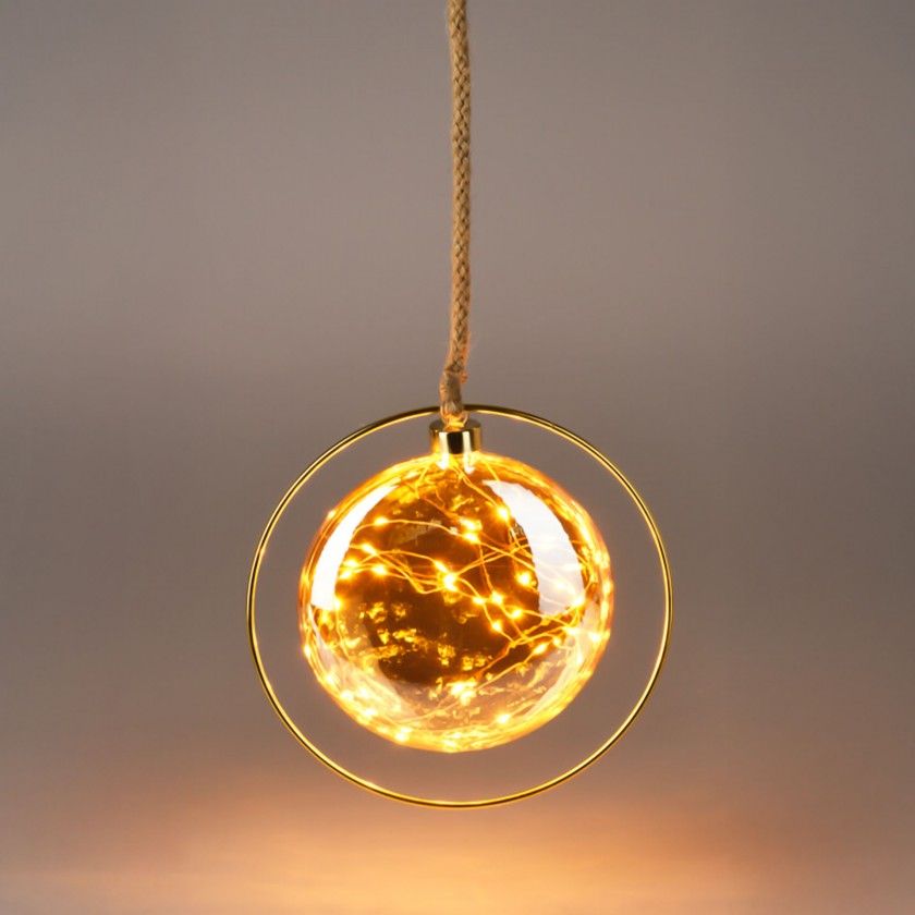 Bola Decorativa 30 Led 20cm