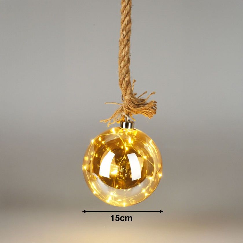 Bola Decorativa 15 Led 15cm