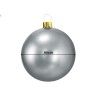 Bola Natal Insuflavel Prata 65cm