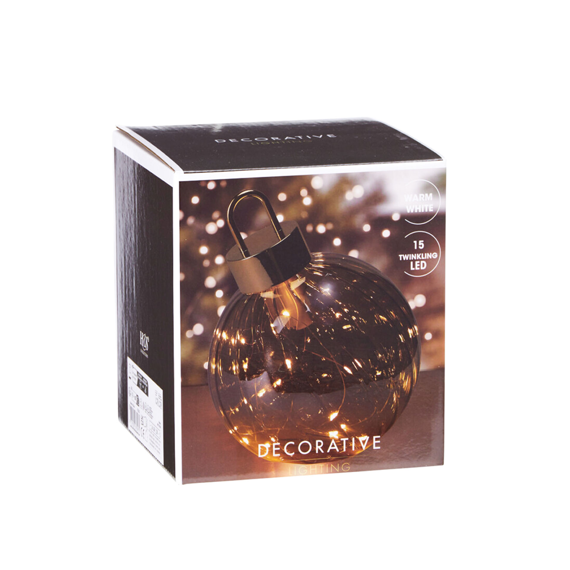 Bola Natal Led 15cm