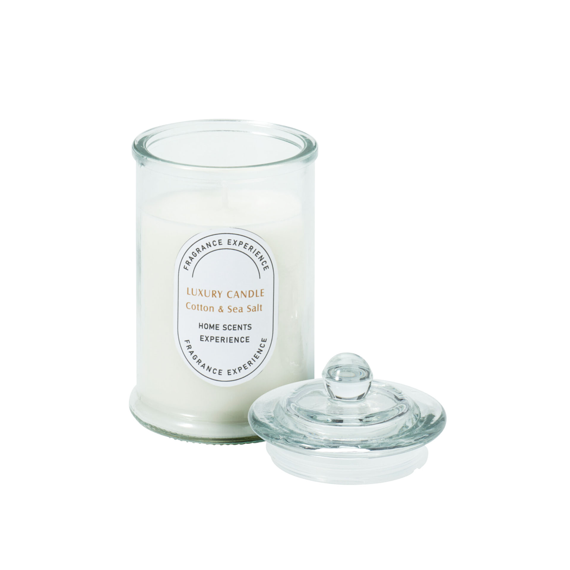 Frasco Vidro Vela Perfumada 7X14cm