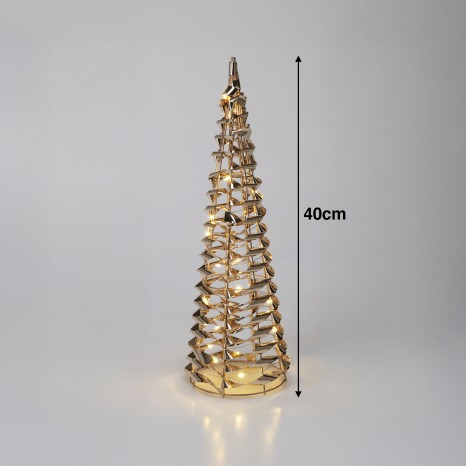 Cone Natal Micro Led 40cm - Image product