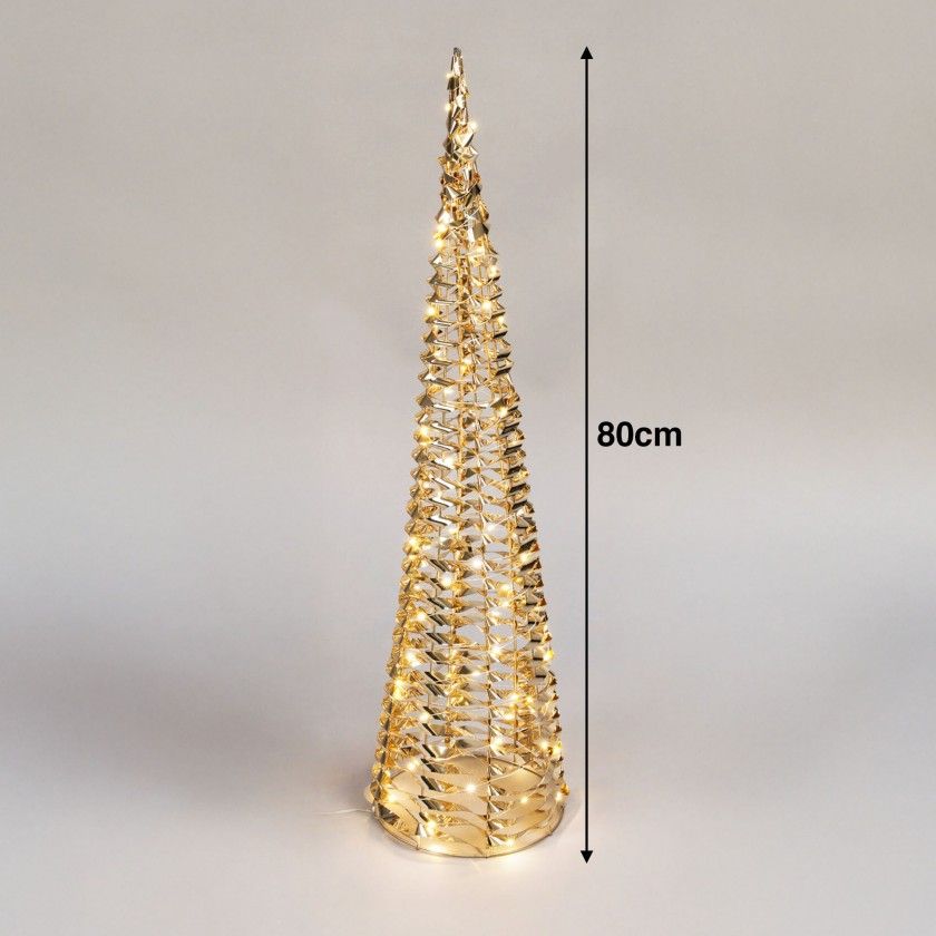 Cone Natal Micro Led 80cm