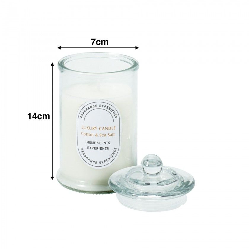 Frasco Vidro Vela Perfumada 7X14cm Frasco Vidro Vela Perfumada 7X14cm