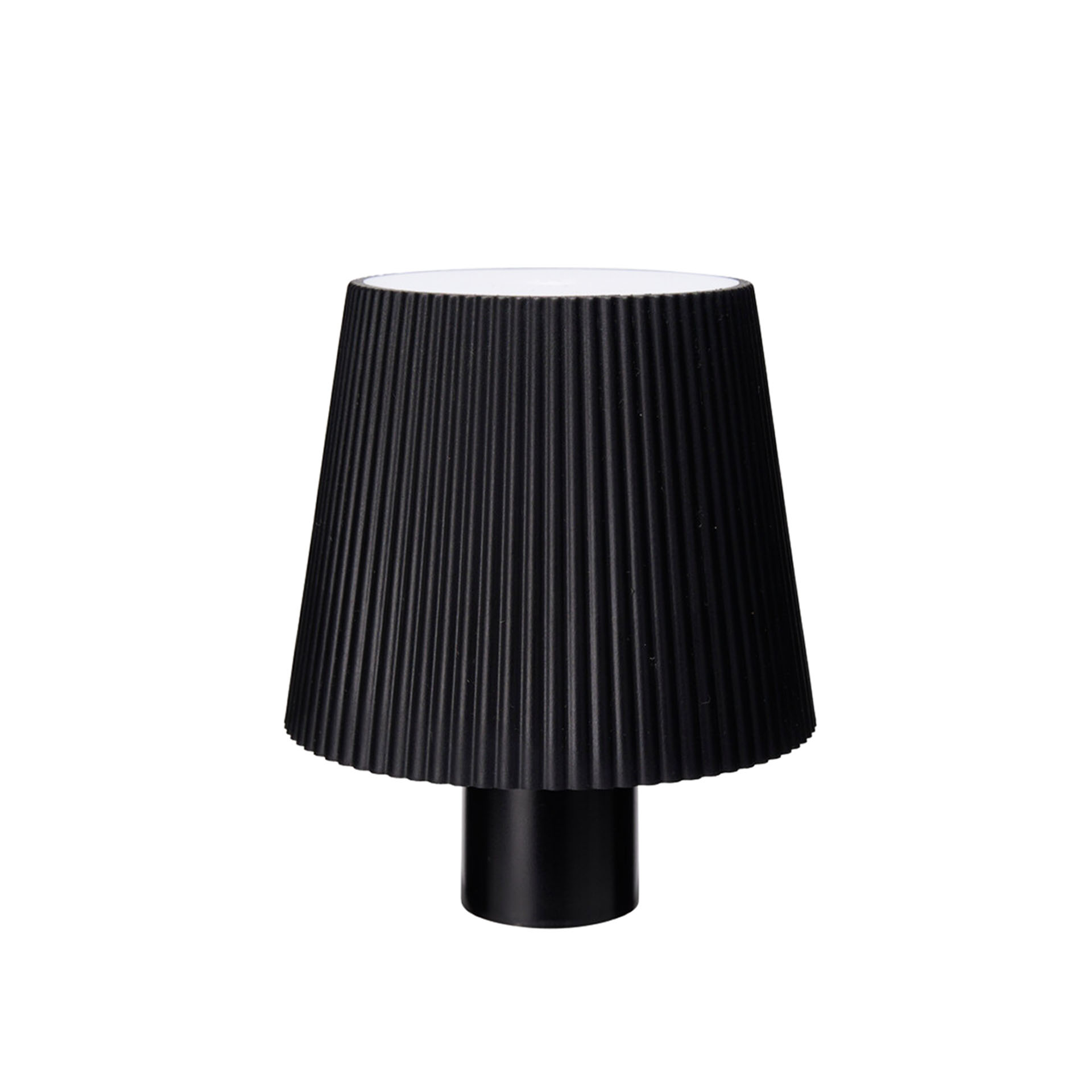 Candeeiro Mesa Preto 10X8cm