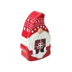 Caixa Metal Pai Natal 20X10X7cm Caixa Metal Pai Natal 20X10X7cm