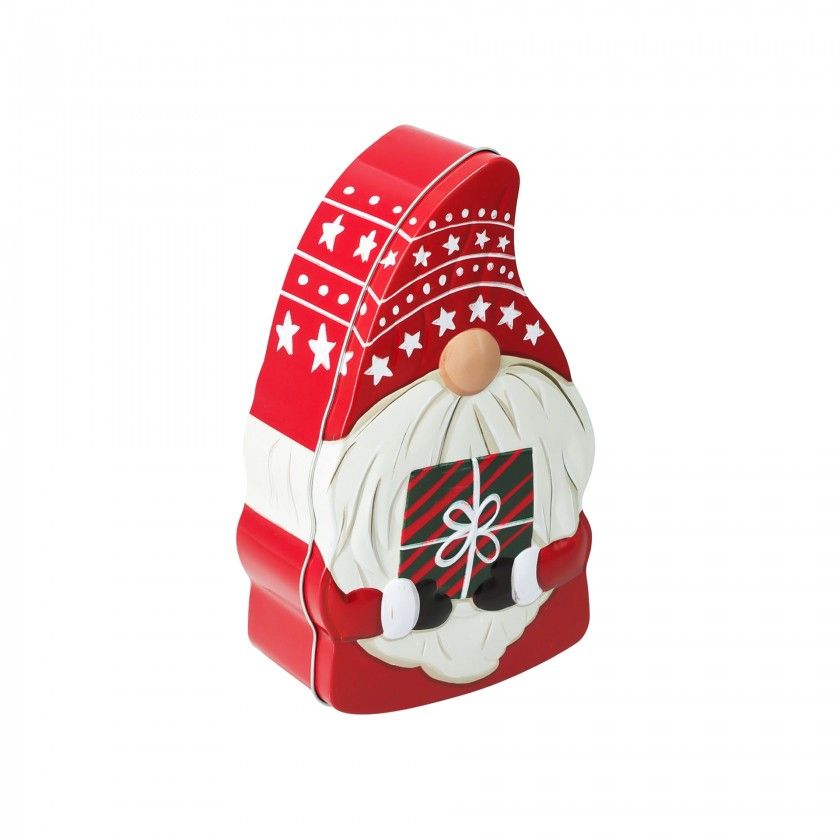 Caixa Metal Pai Natal 20X10X7cm Caixa Metal Pai Natal 20X10X7cm