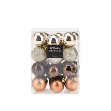 Bola Natal Ambar 3cm Pack 24 - Image product