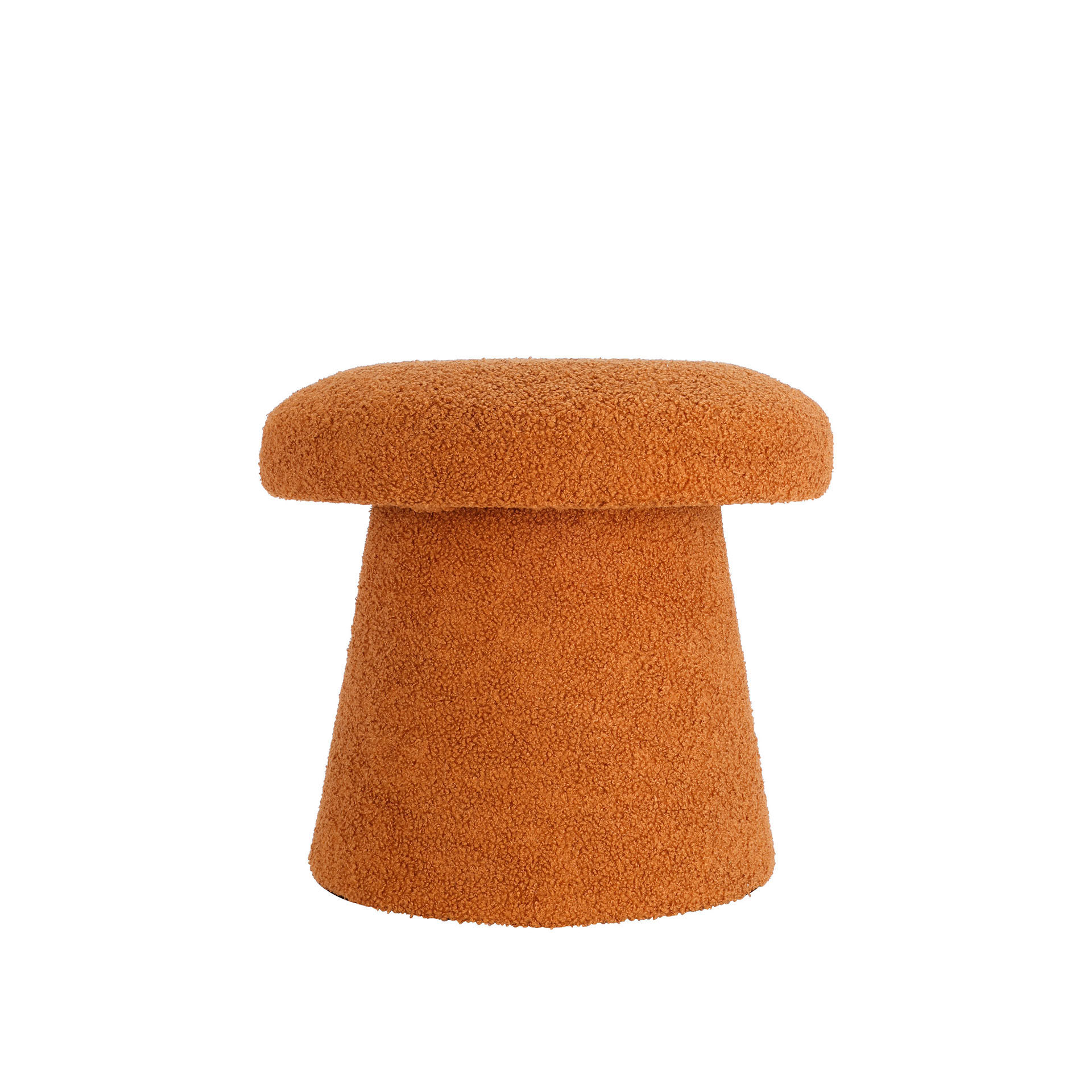 Puff Cogumelo Castanho 43cm