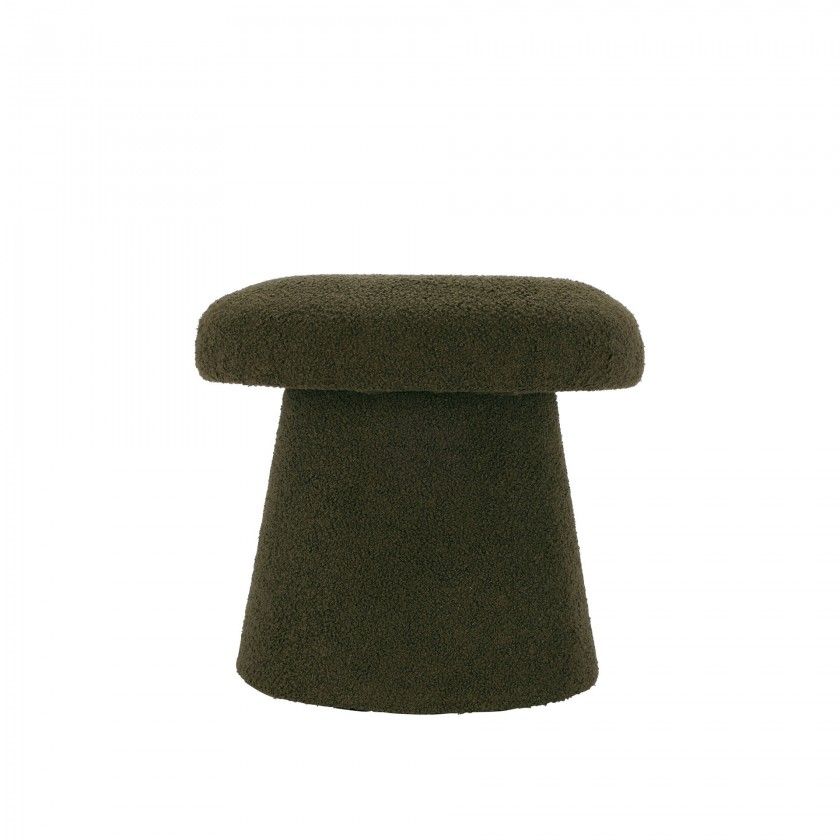 Puff Cogumelo Verde 43cm