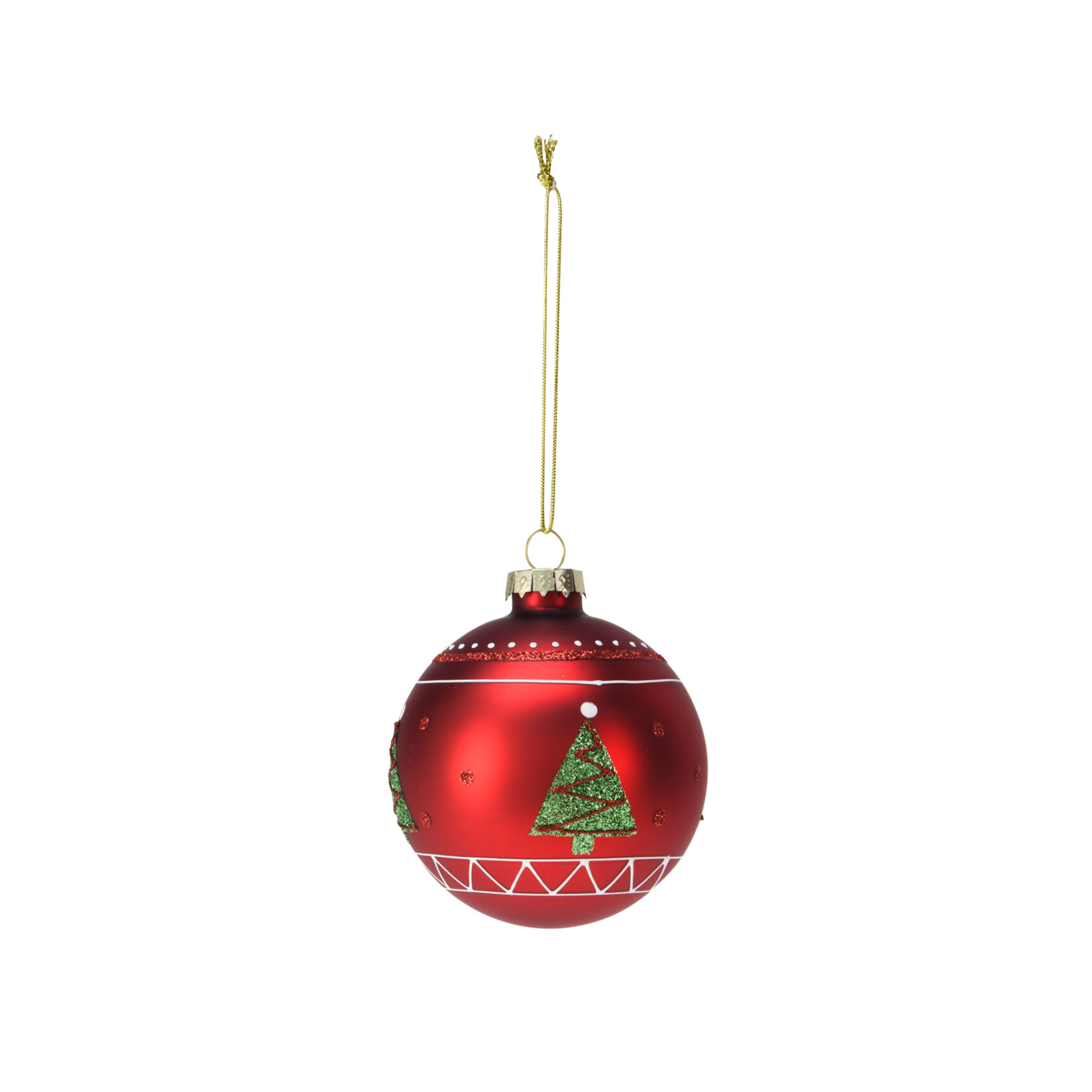 Bola Natal Vidro 8cm