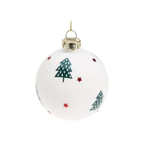 Bola Natal Vidro 8cm - Image product