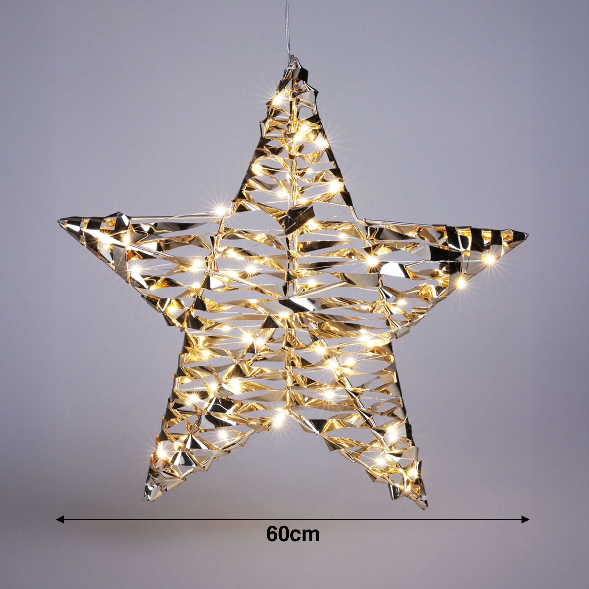 Estrela Natal 60 Led 60cm