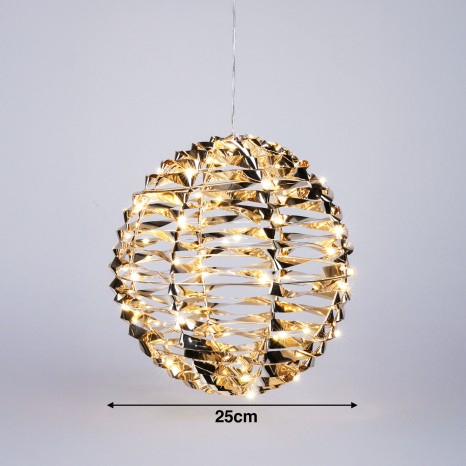 Bola Natal Led 25cm - Image product