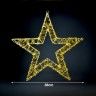 Estrela Natal 960 Led Luz Quente 38cm Estrela Natal 960 Led Luz Quente 38cm