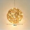 Bola Natal Led 20cm