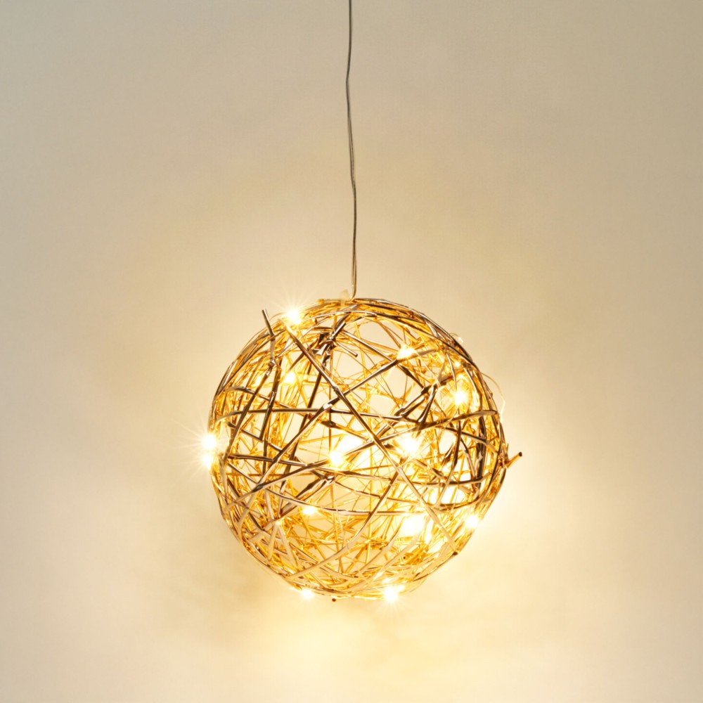 Bola Natal Led 15cm