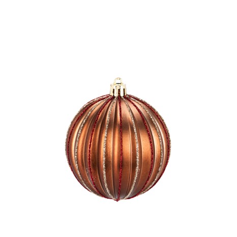 Bola Natal Castanho Pack 6 - Image product
