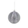 Bola Natal Prata 8cm Pack 3