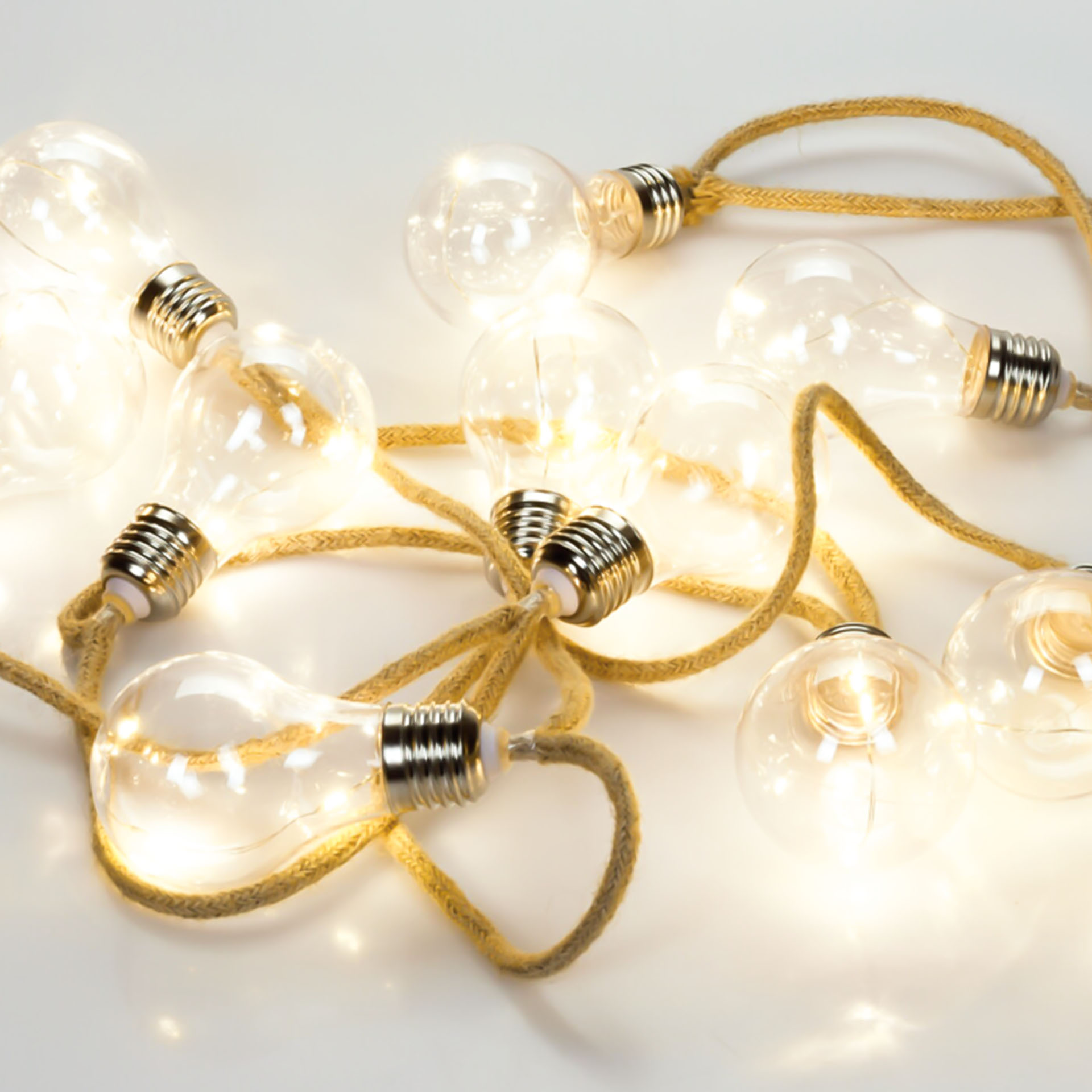 Grinalda Natal 30 Led Luz Quente