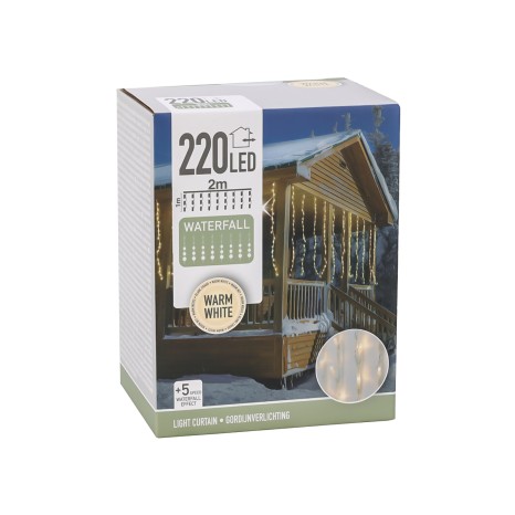 Cortina Natal 220 Led 200cm - Image product