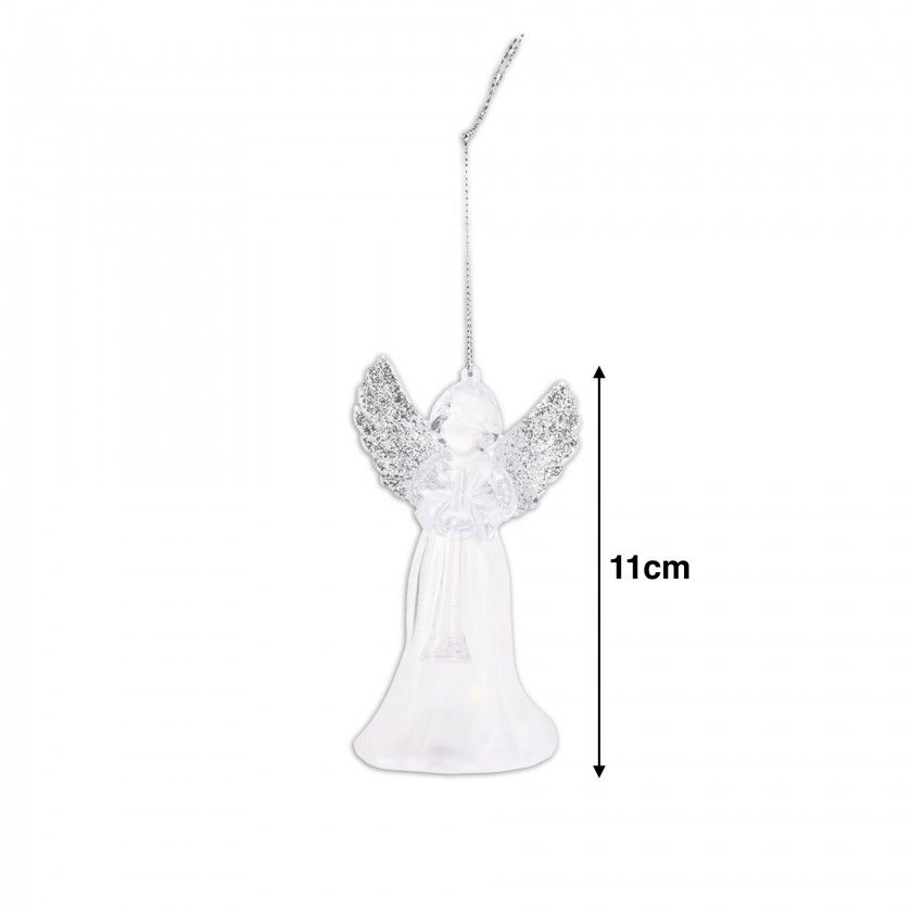 Decora��o Natal Anjo Led 11cm