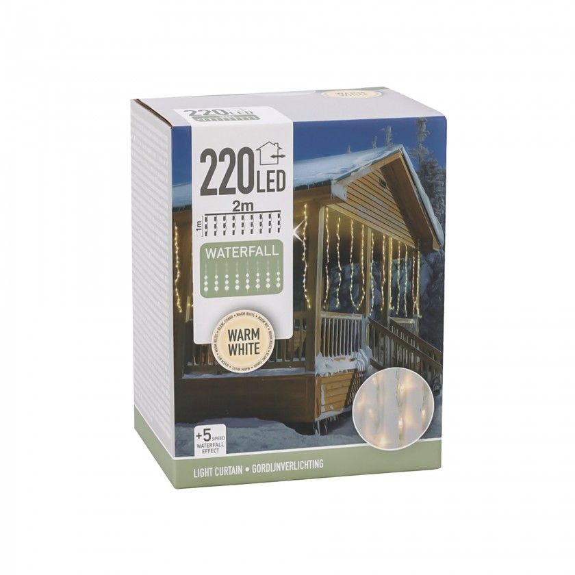 Cortina Natal 220 Led 200cm Cortina Natal 220 Led 200cm