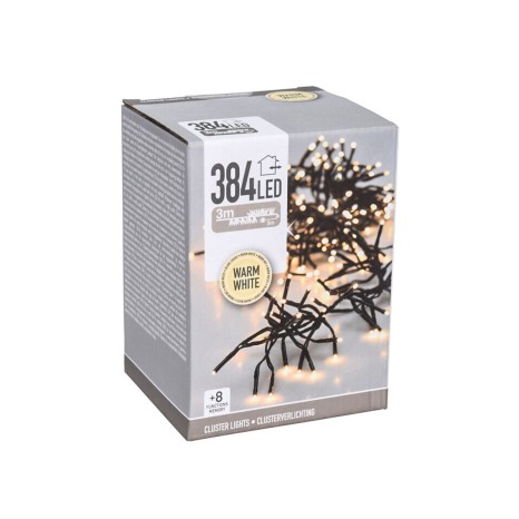 Luzes Natal 384 Led Luz Quente - Image product