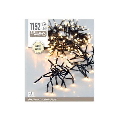 Luzes Natal 1152 Led Luz Quente