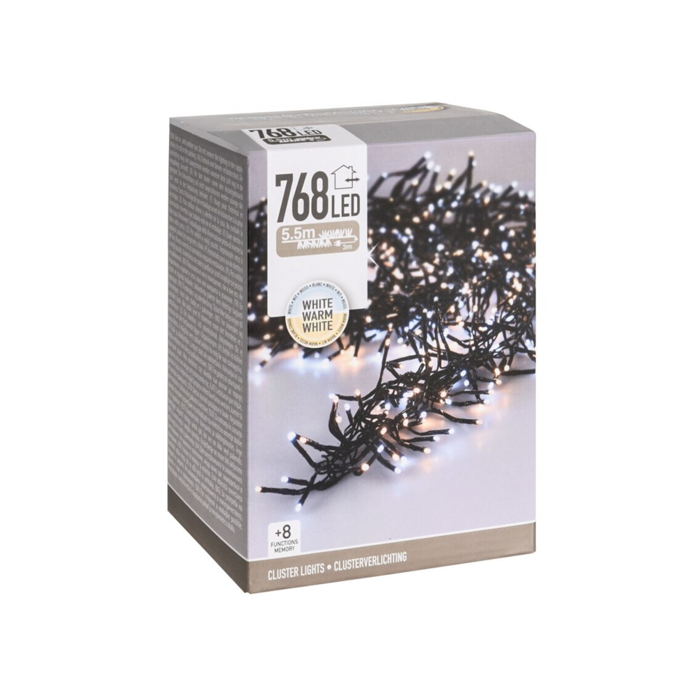 Luzes Natal 768 Led Luz Branca