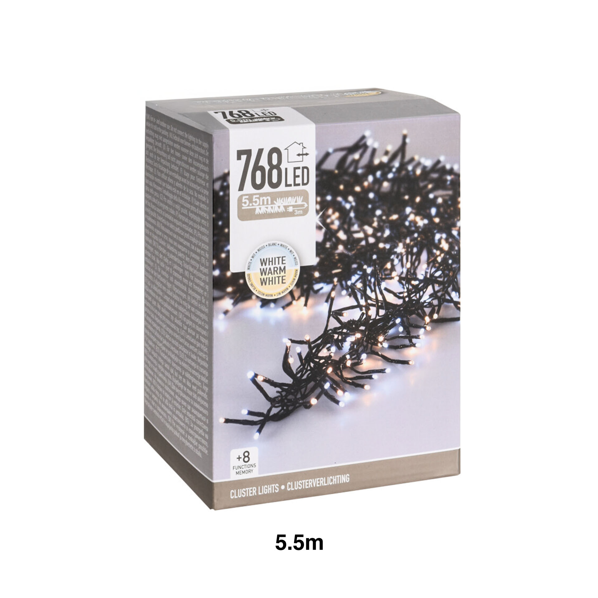 Luzes Natal 768 Led Luz Branca