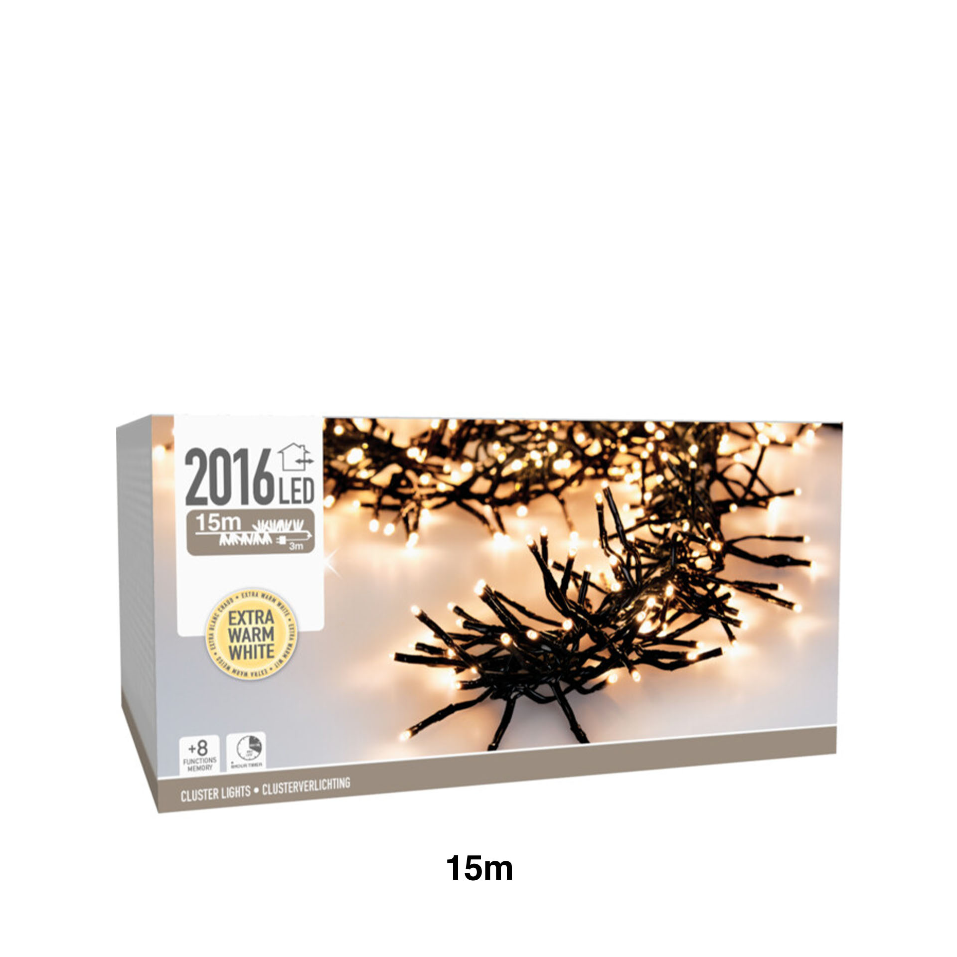 Luzes Natal 2016 Led Luz Extra Quente