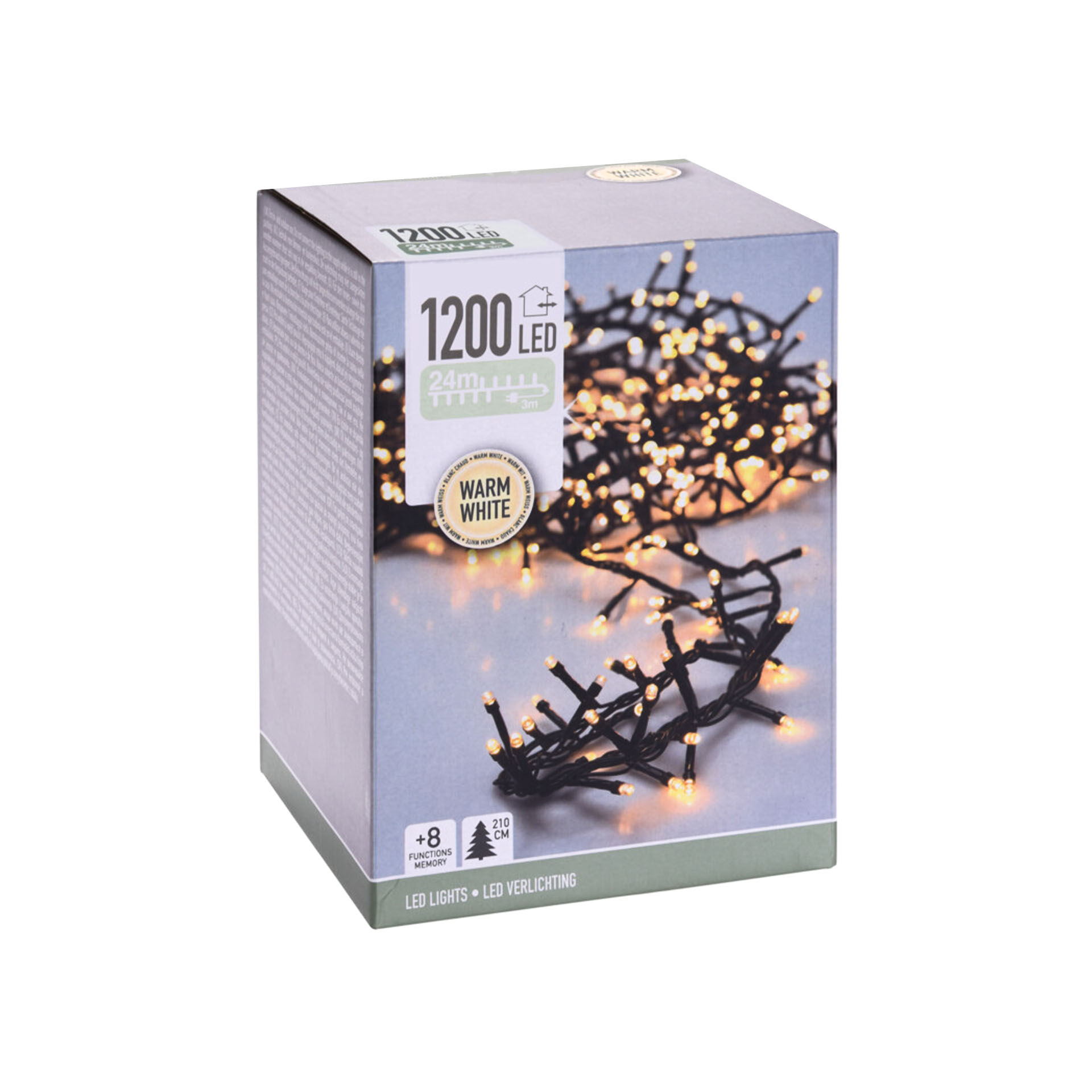 Luzes Natal 1200 Led 24m