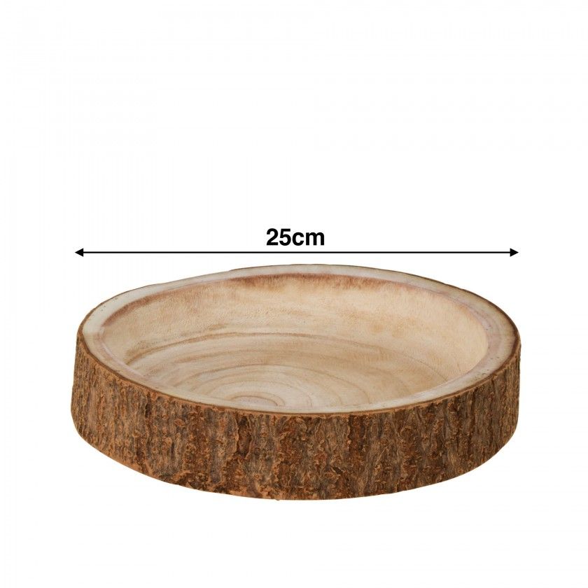 Prato Madeira 25cm Prato Madeira 25cm