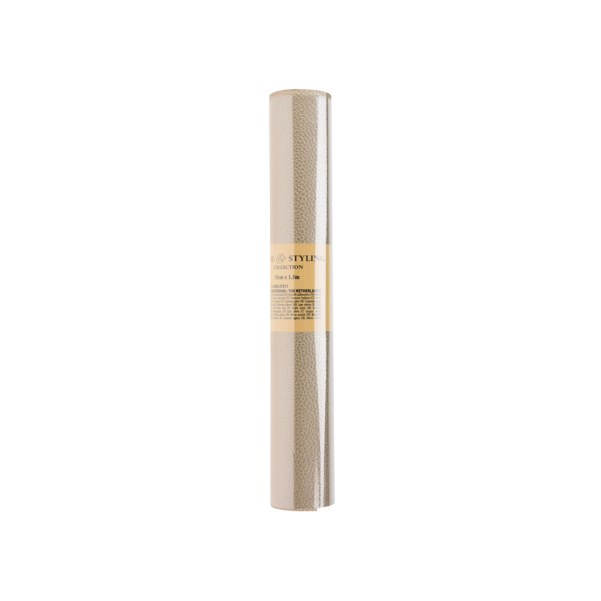 Rolo Tecido Dourado 33X150cm