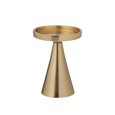 Castiçal Dourado 13cm