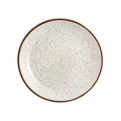Prato Fundo Rustic Blend Branco 900ml 28X4cm