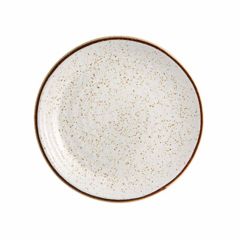 Prato Fundo Rustic Blend Branco 900ml 28X4cm - Image product