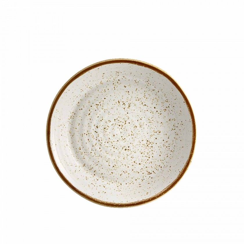 Prato Fundo Rustic Blend Branco 900ml 23X4cm