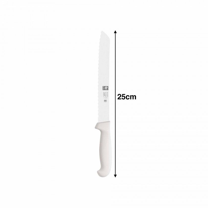 Faca P�o Icel Cabo Branco 25cm