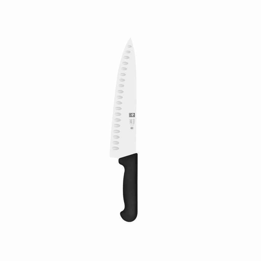 Faca Chefe Icel Cabo Preto 26CM Faca Chefe Icel Cabo Preto 26CM
