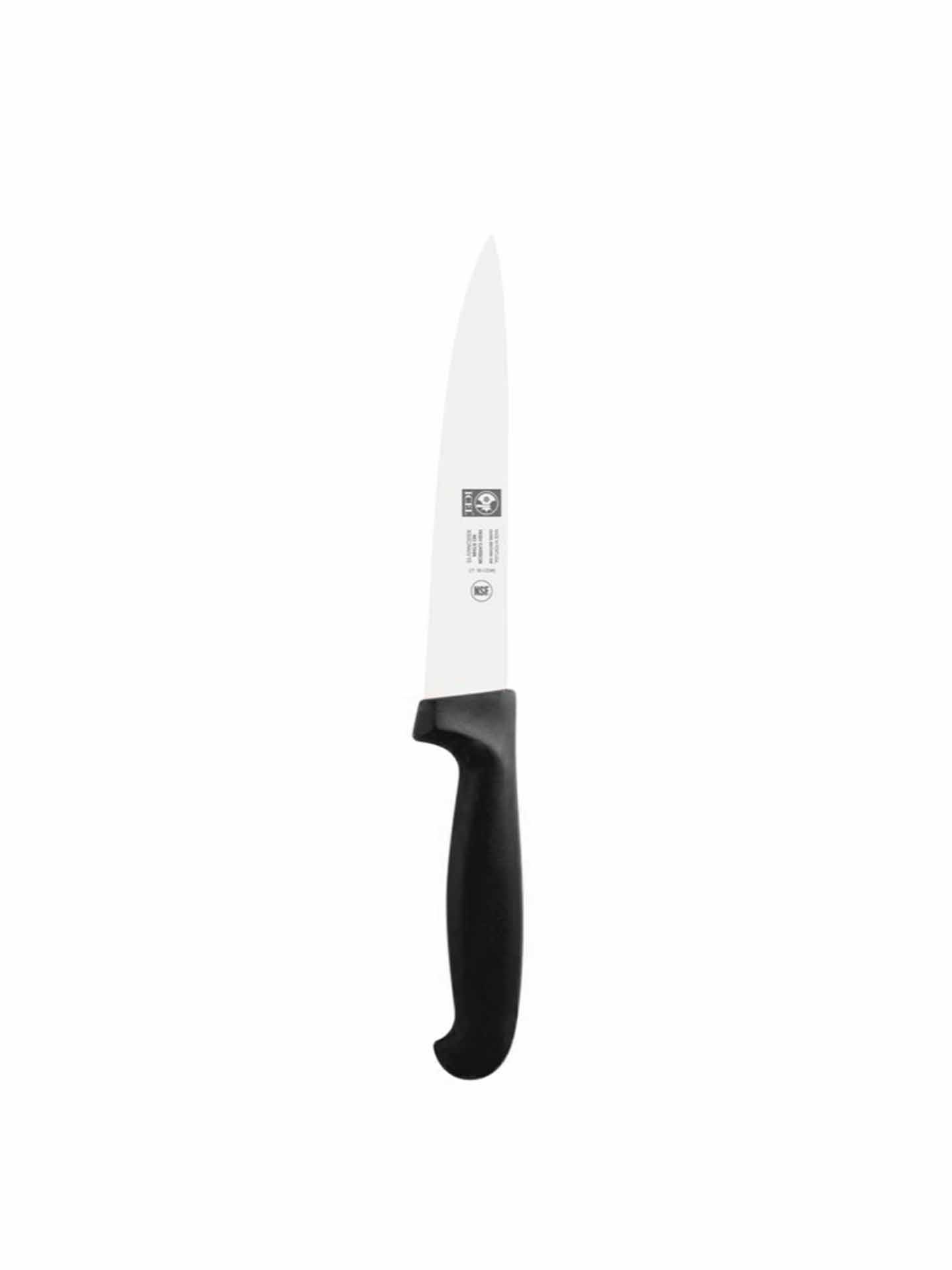 Faca Cozinha Icel Cabo Preto