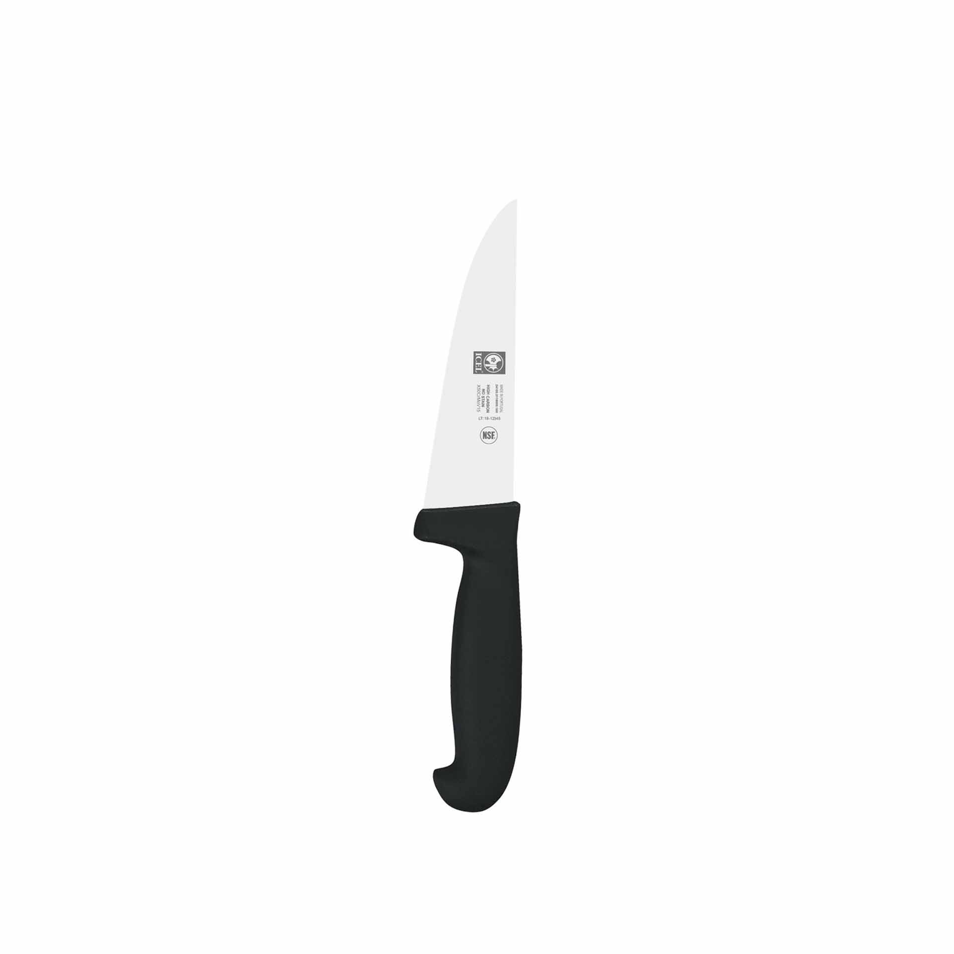 Faca Talho Icel Poly Cabo Preto 15CM