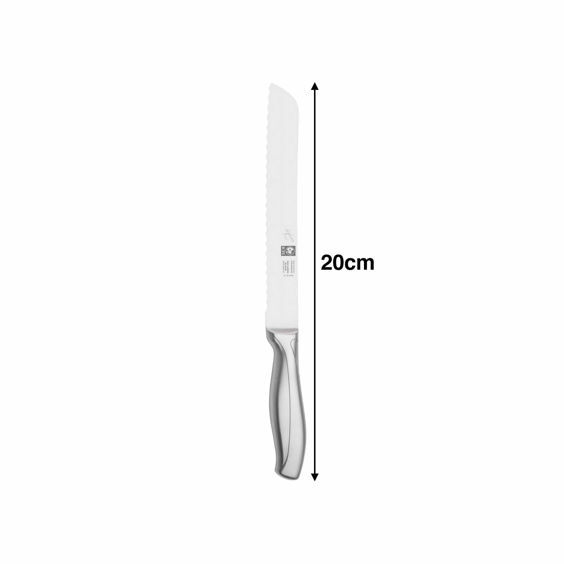 Faca Pao Icel Absolute Steel 20CM