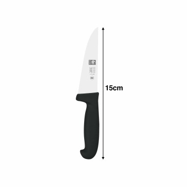 Faca Talho Icel Poly Cabo Preto 15CM