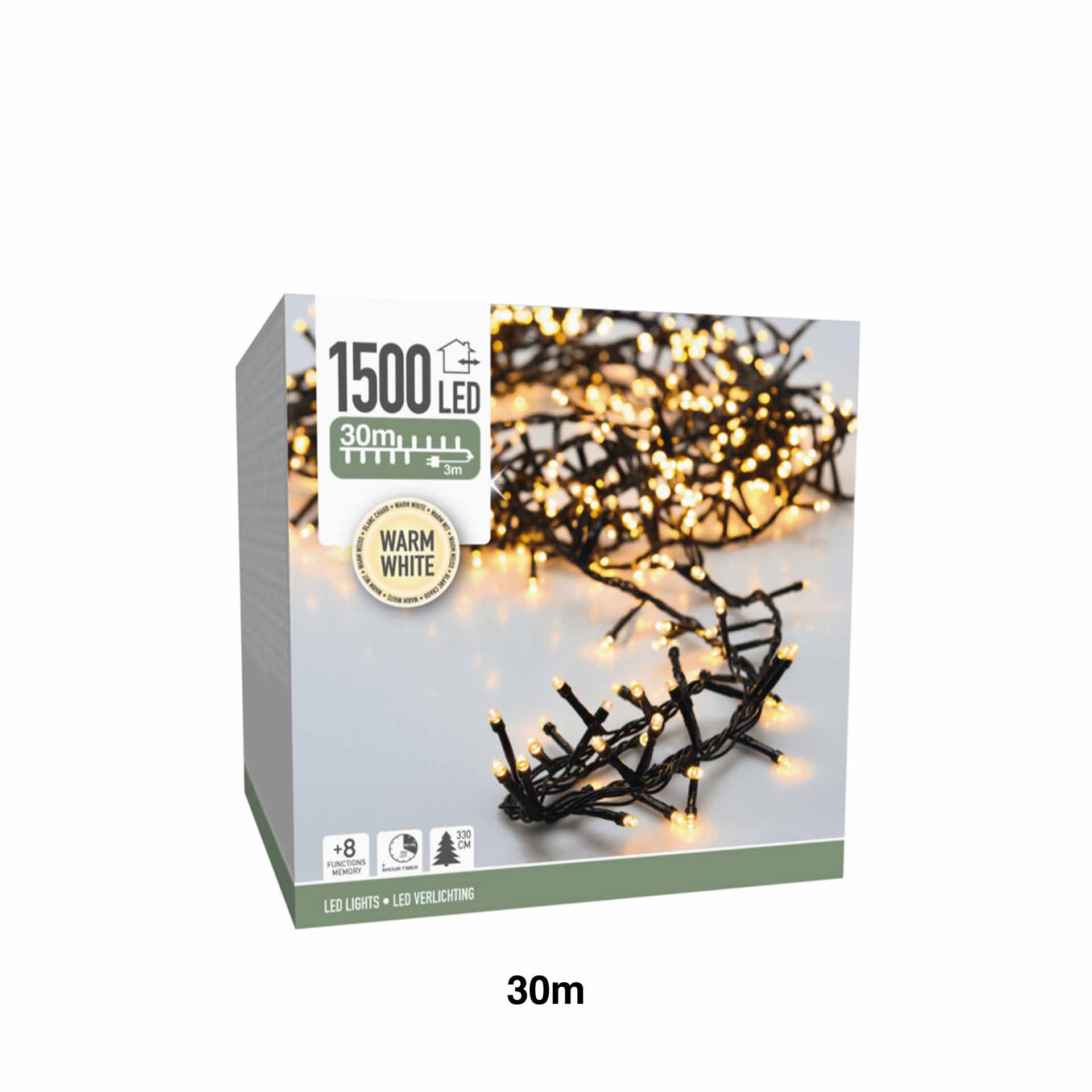 Luzes Natal Micro 1500 Led 30m