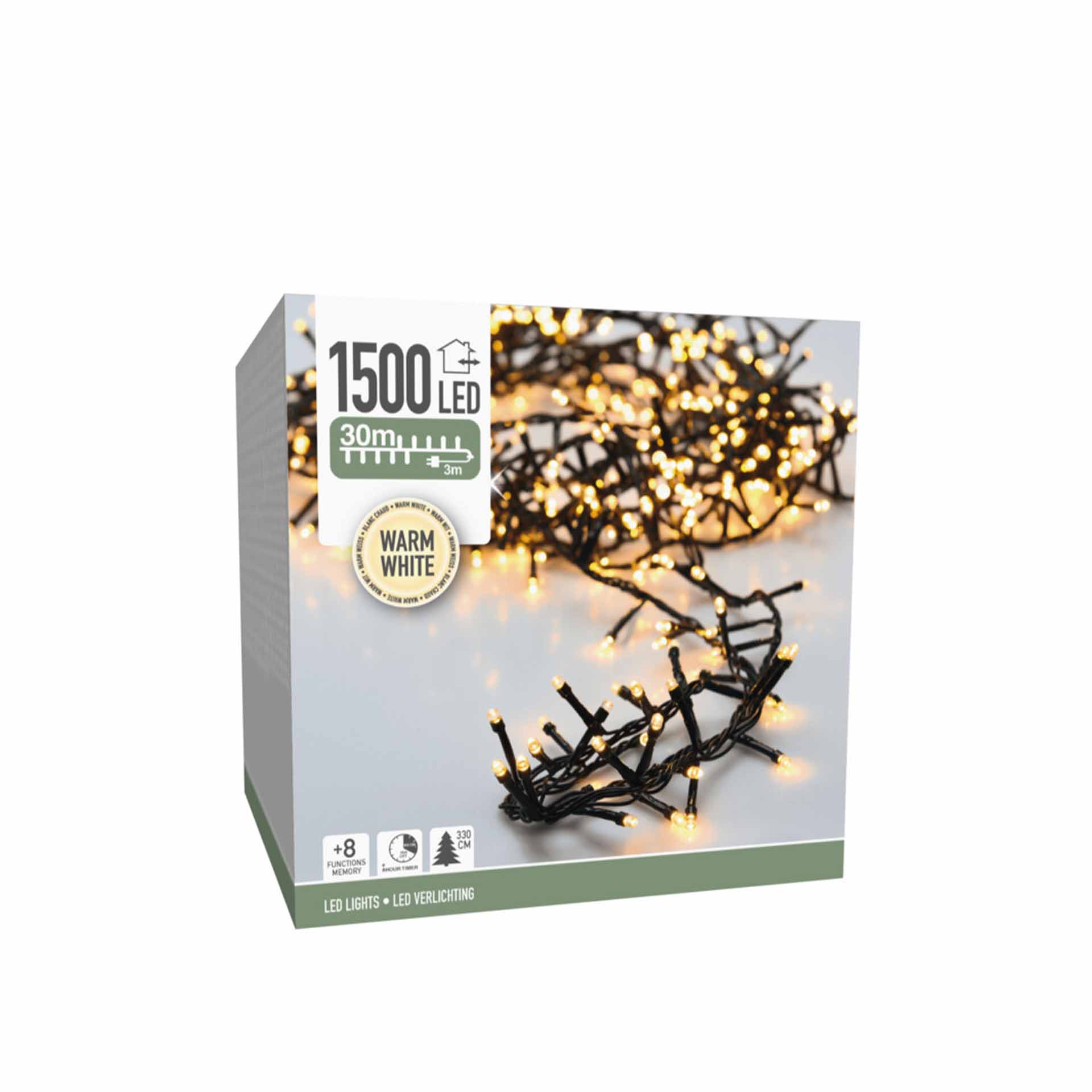 Luzes Natal Micro 1500 Led 30m